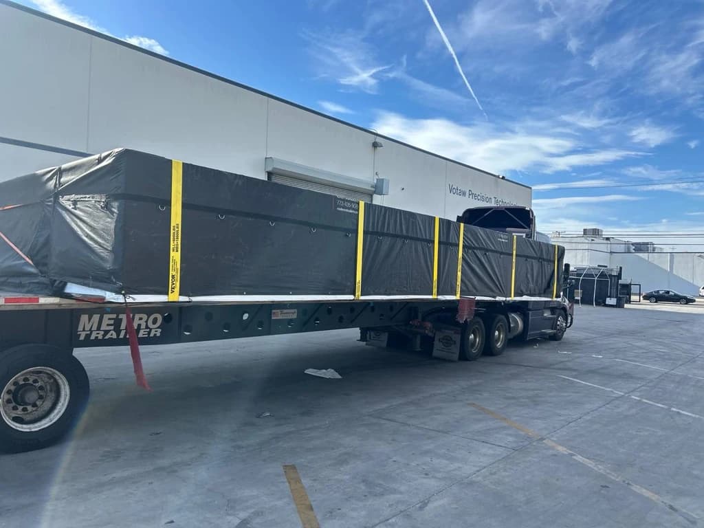 ULA Rocket Booster Holder Transport