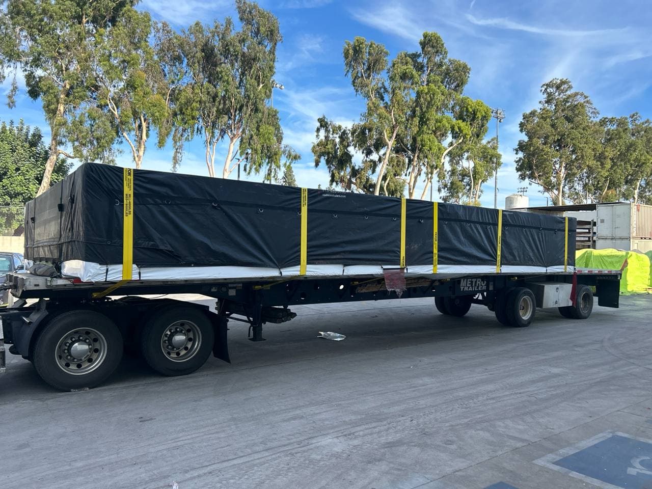 ULA Rocket Booster Holder Transport
